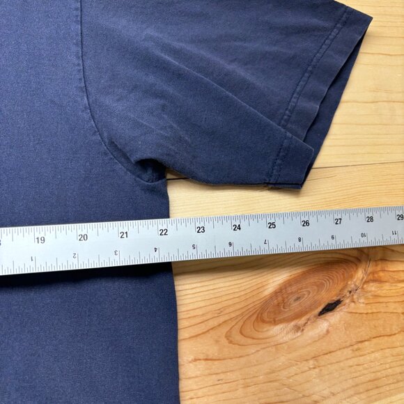 Vintage Levis Shirt XXL Blue Short Sleeve Faded - Picture 4 of 9